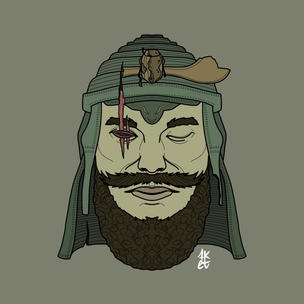 Ragnar Vikings samourai